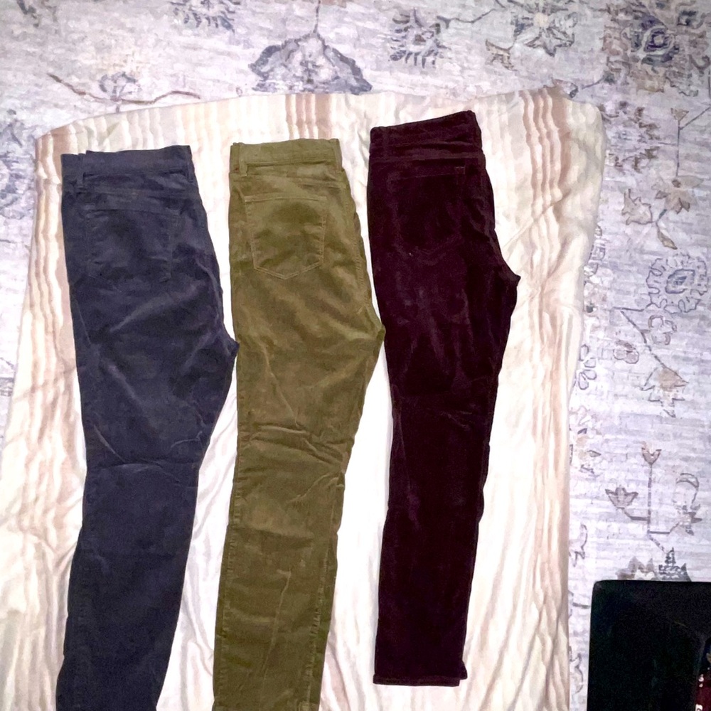 Cordaroy skinny pants